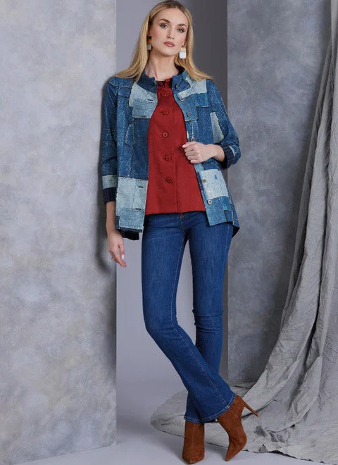 Vogue Vest & Jacket V1970 Shawl Collar Notch Collar Lapel Collar