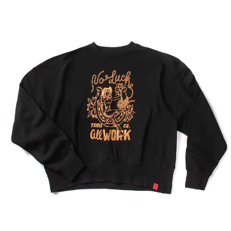 Women's No Luck Crewneck